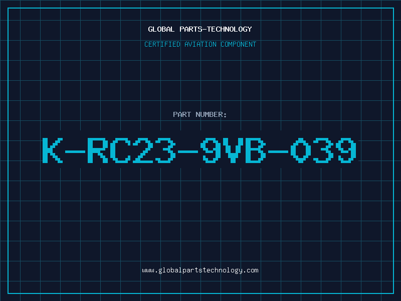 Aviation Part K-RC23-9VB-039