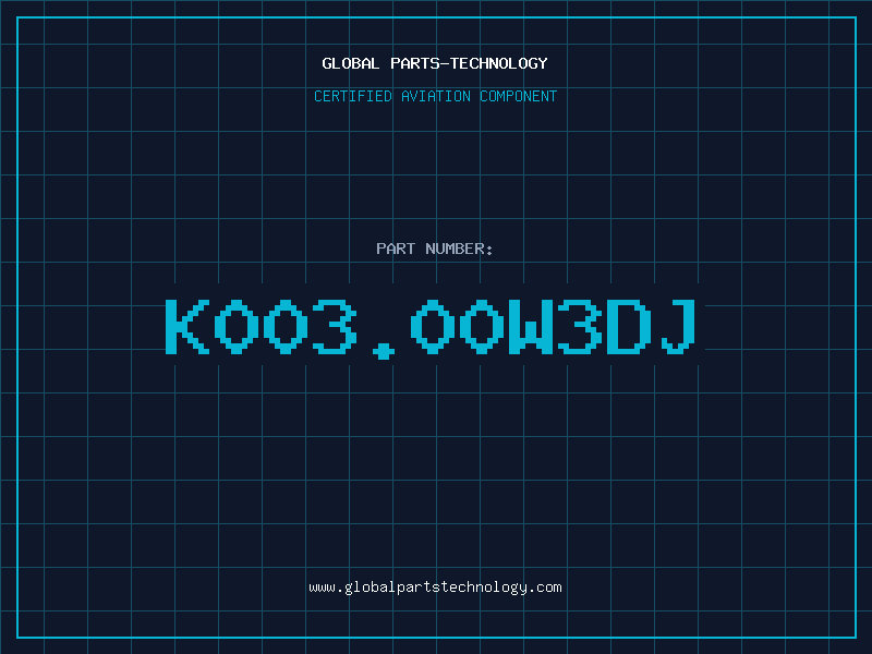 Aviation Part K003.00W3DJ