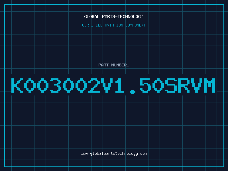 Aviation Part K003002V1.50SRVM
