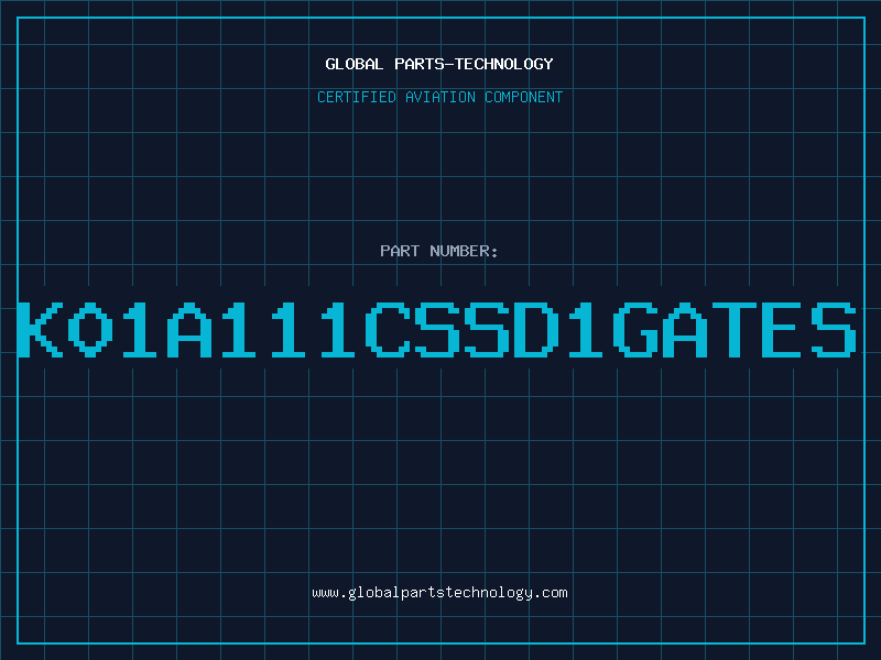 Aviation Part K01A111CSSD1GATES