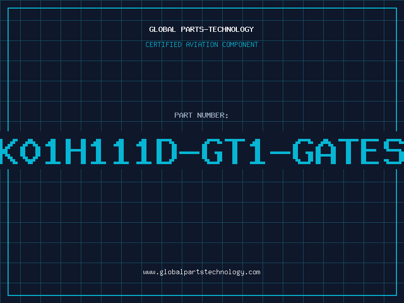 Aviation Part K01H111D-GT1-GATES