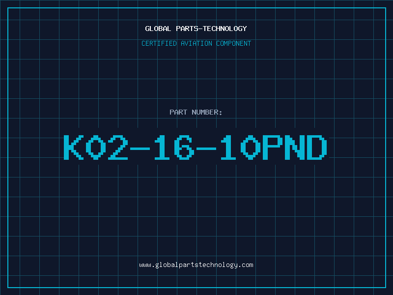 Aviation Part K02-16-10PND