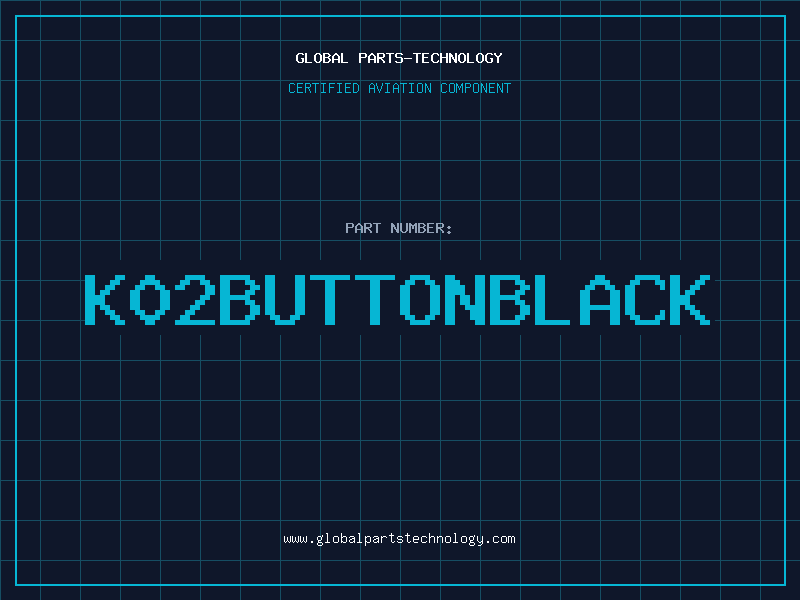 Aviation Part K02BUTTONBLACK