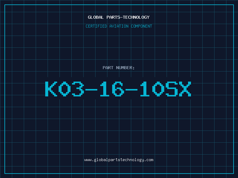 Aviation Part K03-16-10SX