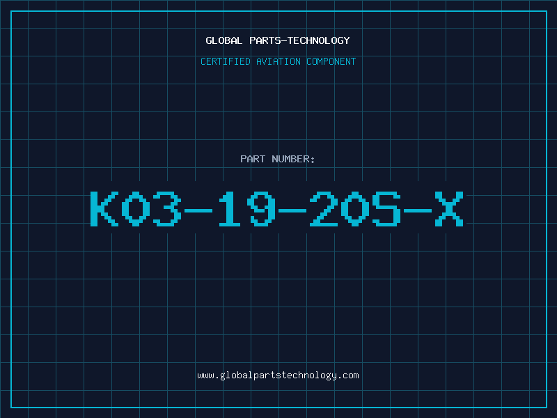 Aviation Part K03-19-20S-X