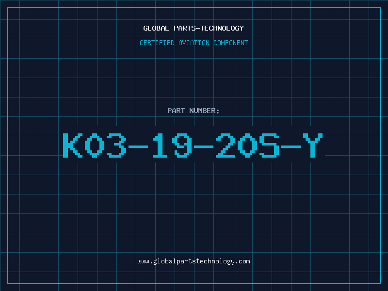 Aviation Part K03-19-20S-Y