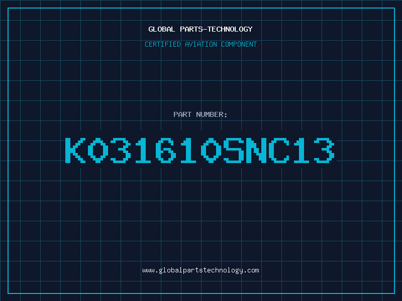 Aviation Part K031610SNC13