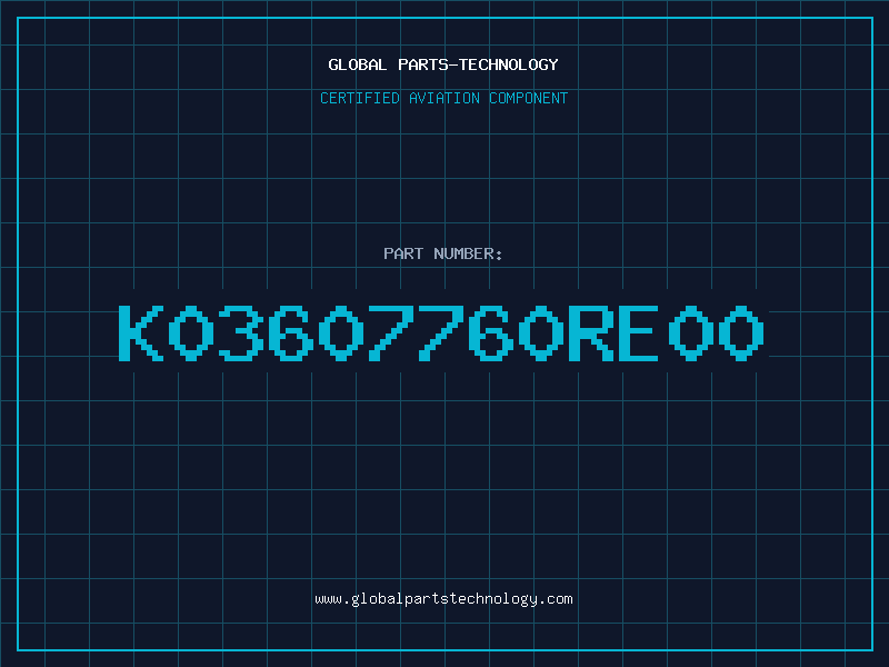 Aviation Part K03607760RE00