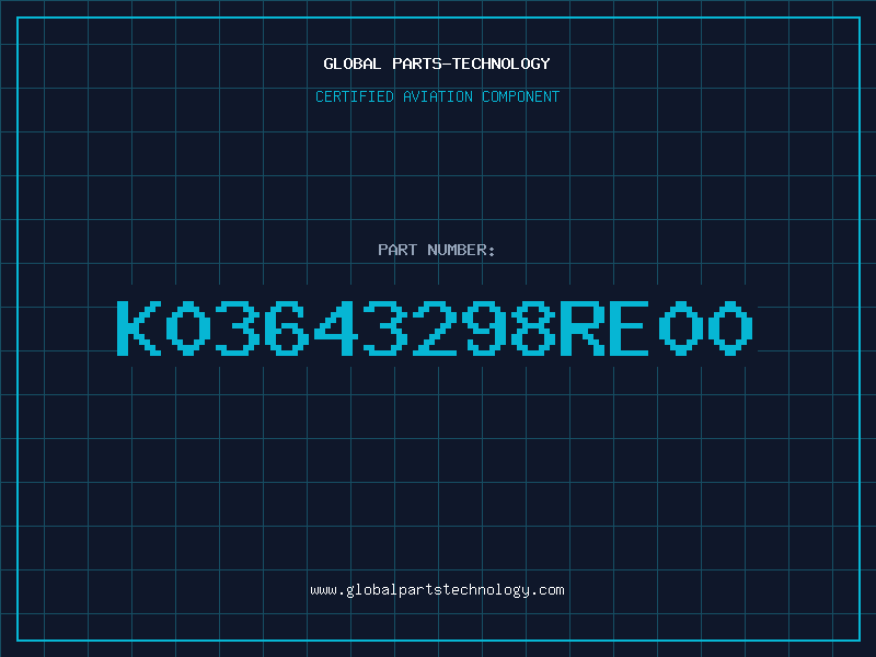 Aviation Part K03643298RE00