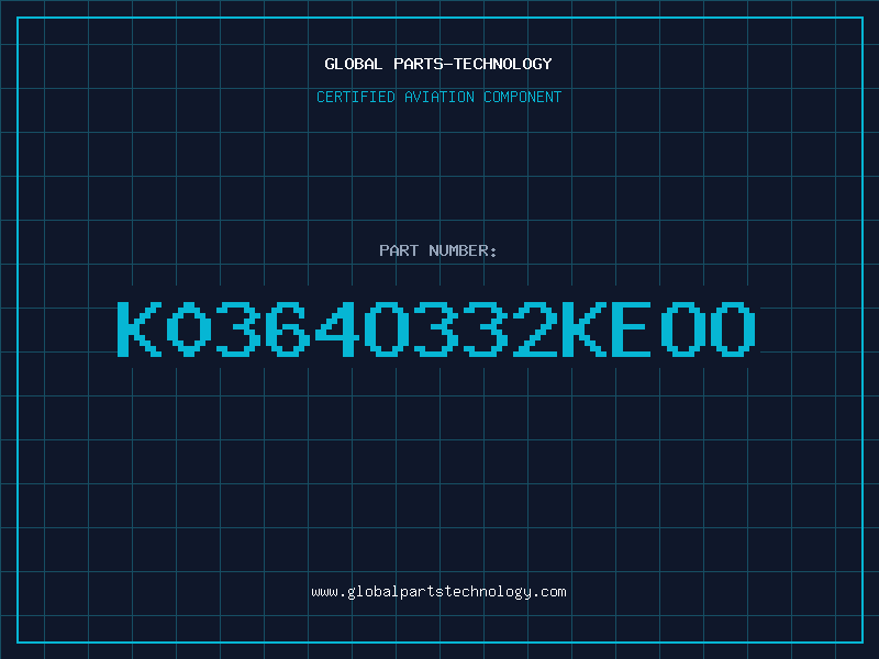 Aviation Part K0364O332KE_OO