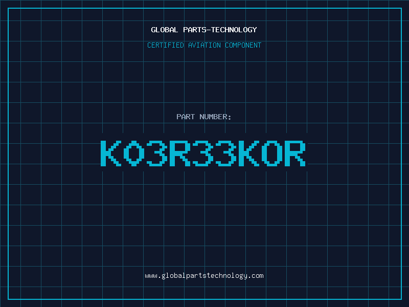 Aviation Part K03R33KOR
