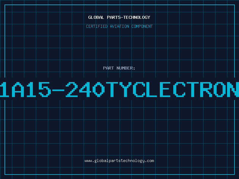 Aviation Part K10P-11A15-240TYCLECTRONICSCOR