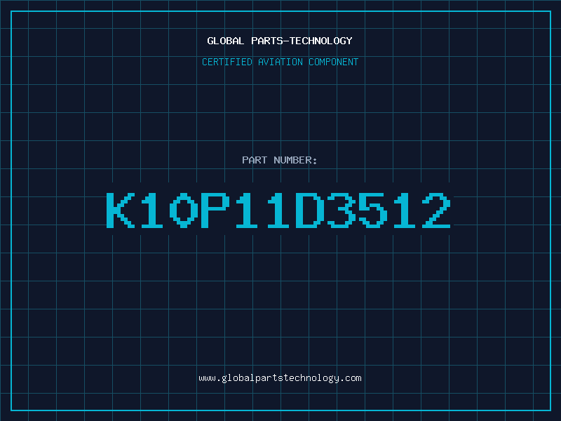 Aviation Part K10P11D3512