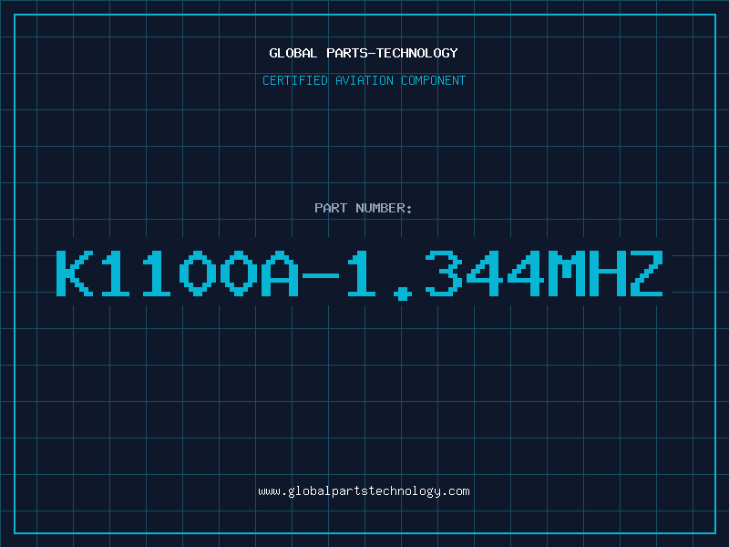 Aviation Part K1100A-1.344MHZ