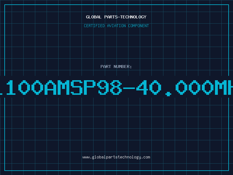 Aviation Part K1100AMSP98-40.000MHZ