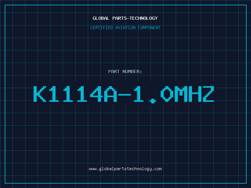 Aviation Part K1114A-1.0MHZ