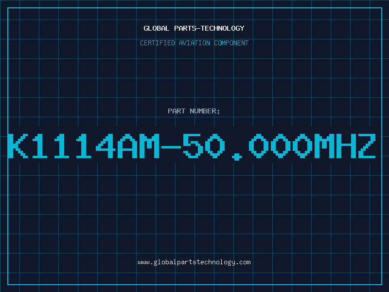 Aviation Part K1114AM-50.000MHZ