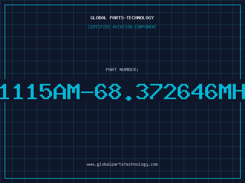 Aviation Part K1115AM-68.372646MHZ