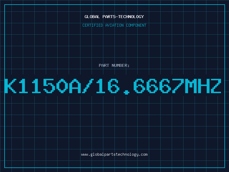 Aviation Part K1150A/16.6667MHZ