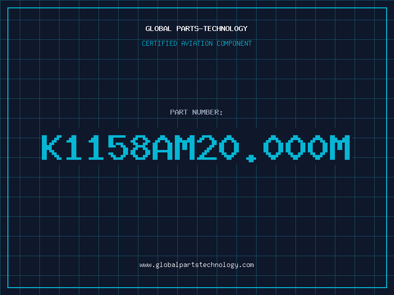 Aviation Part K1158AM20.000M