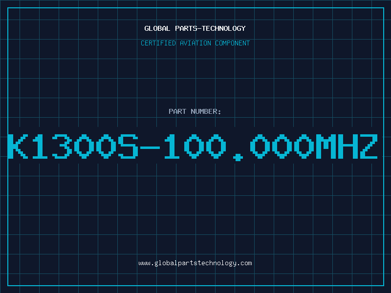 Aviation Part K1300S-100.000MHZ
