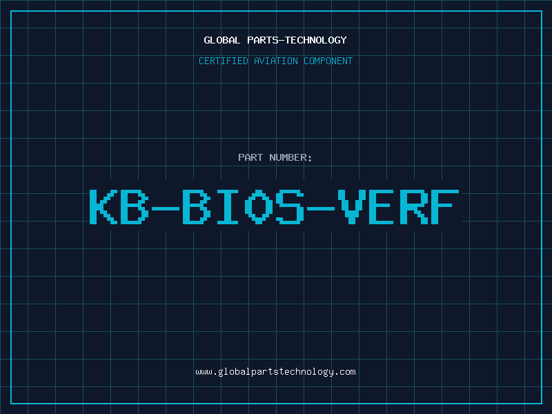 Aviation Part KB-BI0S-VERF