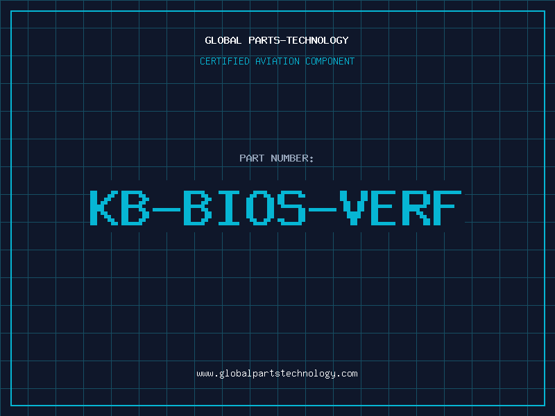 Aviation Part KB-BIOS-VERF