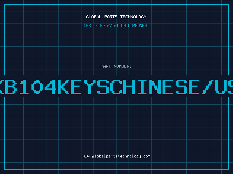 Aviation Part KB104KEYSCHINESE/US