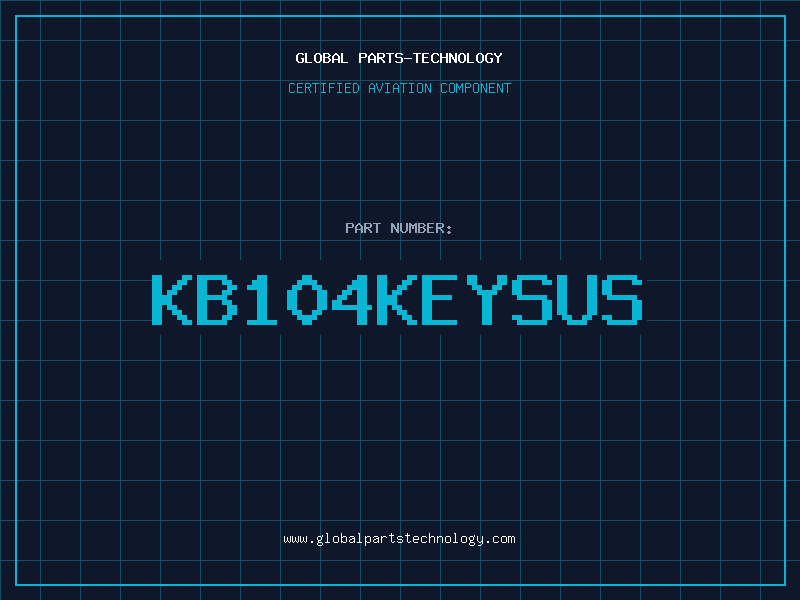 Aviation Part KB104KEYSUS
