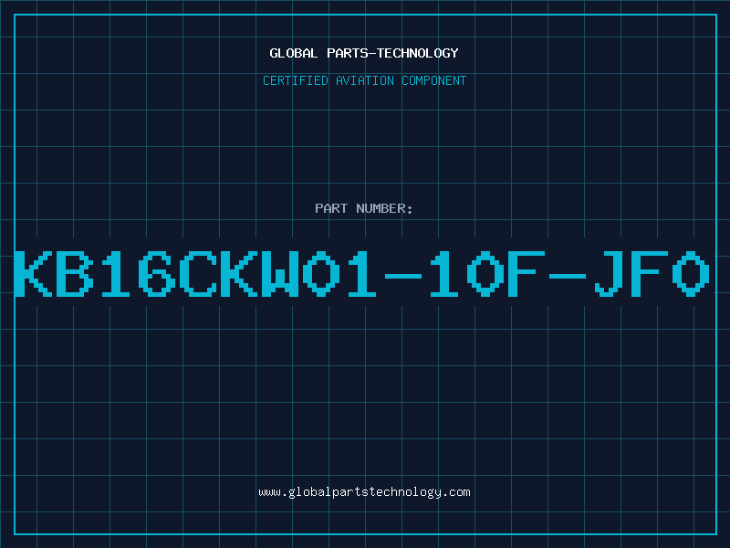 Aviation Part KB16CKW01-10F-JF0