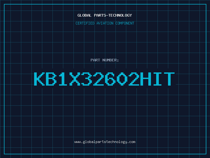 Aviation Part KB1X32602HIT