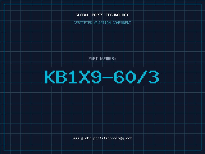 Aviation Part KB1X9-60/3