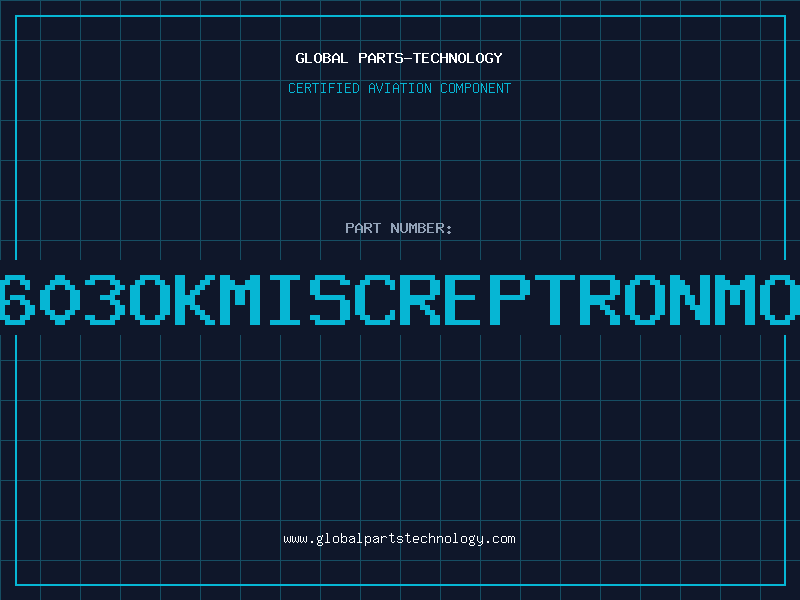 Aviation Part KB1X9603OKMISCREPTRONMODULES