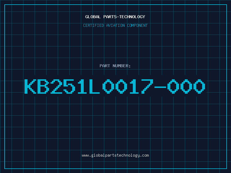 Aviation Part KB251L0017-000