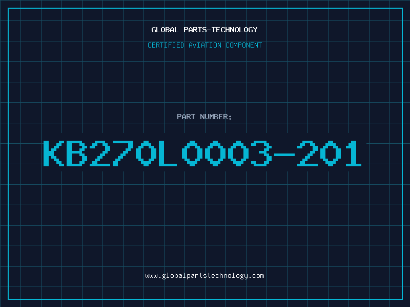 Aviation Part KB270L0003-201