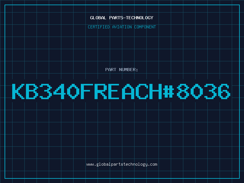 Aviation Part KB340FREACH8036