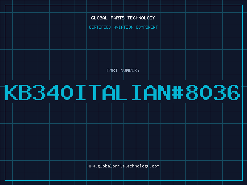 Aviation Part KB340ITALIAN#8036