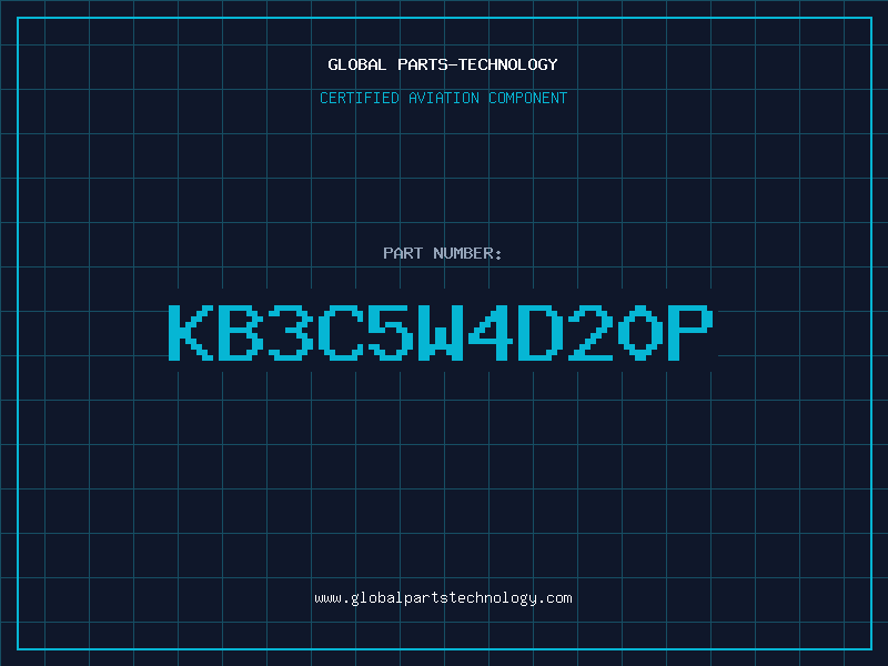 Aviation Part KB3C5W4D20P