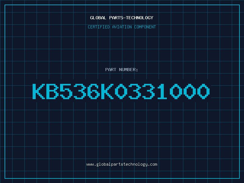 Aviation Part KB536K0331000