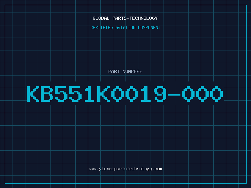 Aviation Part KB551K0019-000