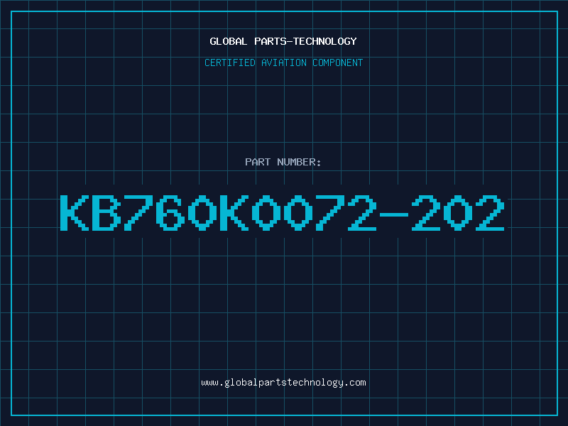 Aviation Part KB760K0072-202