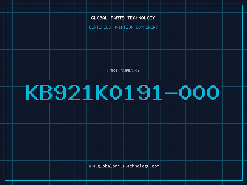 Aviation Part KB921K0191-000
