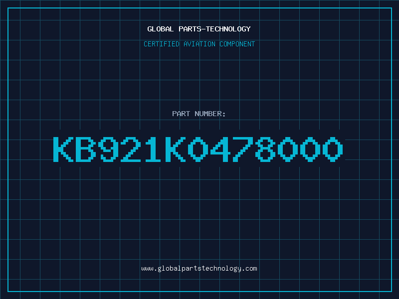 Aviation Part KB921K0478000