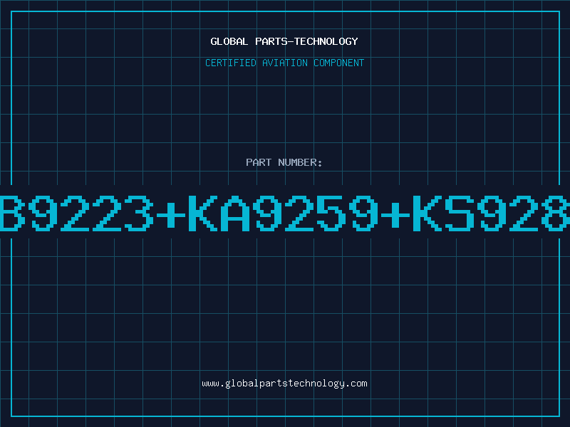 Aviation Part KB9223+KA9259+KS9284