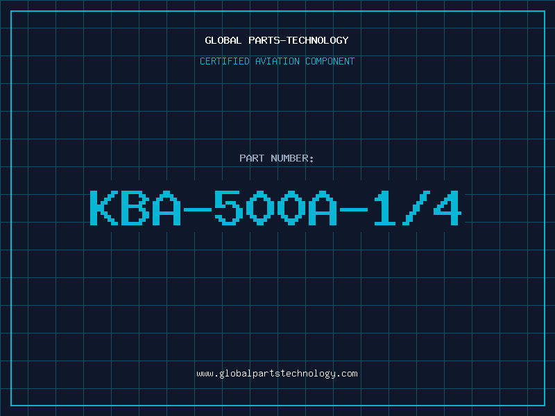 Aviation Part KBA-500A-1/4