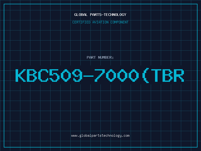 Aviation Part KBC509-7000(TBR