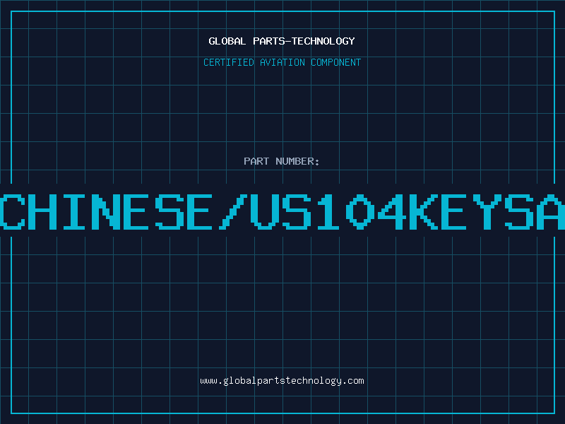 Aviation Part KBCHINESE/US104KEYSAPI