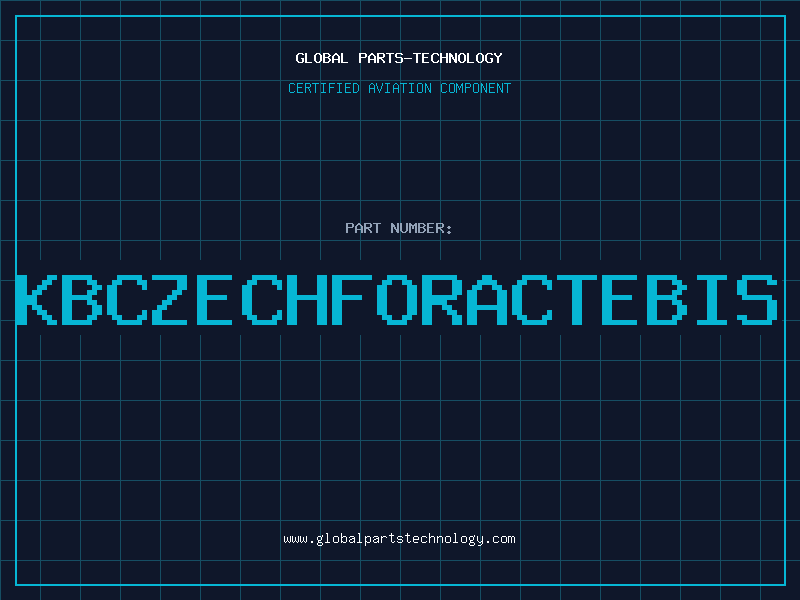 Aviation Part KBCZECHFORACTEBIS
