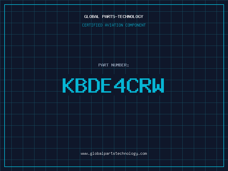 Aviation Part KBDE4CRW