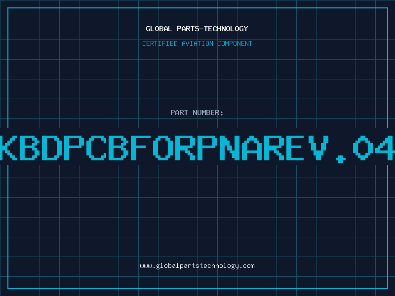 Aviation Part KBDPCBFORPNAREV.04